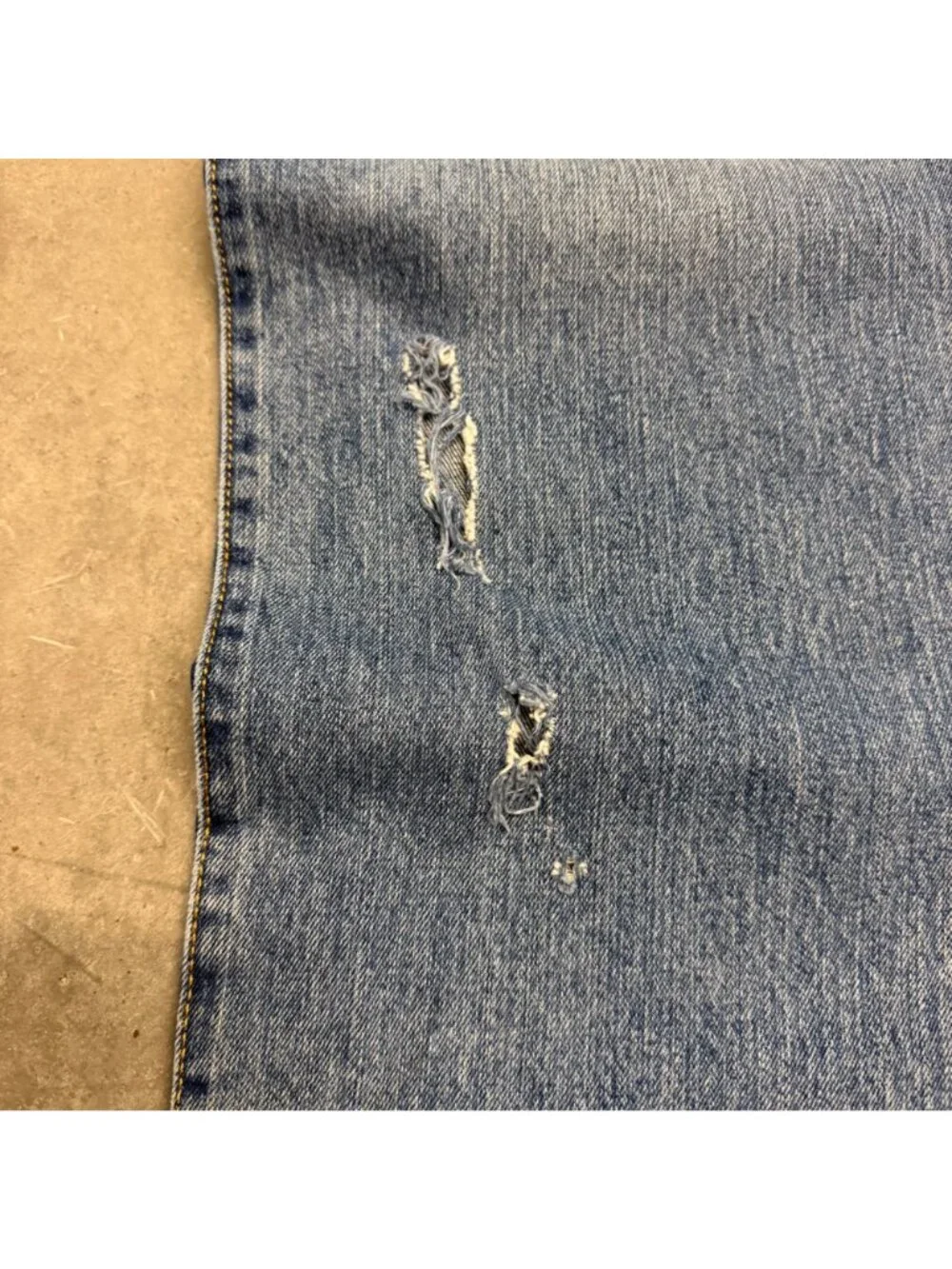 Nautica 2000's Baggy Wide Leg Denim Jeans Mens 36x34